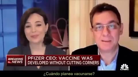 CEO of Pfizer’s admits he will not be taking the VACCINE!