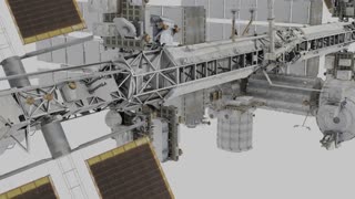 3D Animation Of Intl Space Station