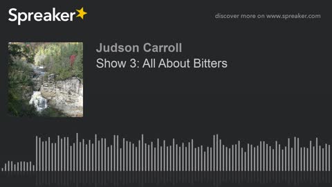 Show 3: All About Bitters