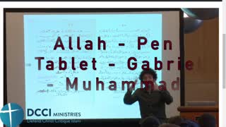 Where did Muhammad get his revelation Isnad of the Quran from Muhammad to Allah speakers corner