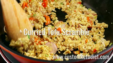 NEW Curried Tofu Scramble Recipe