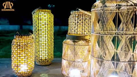 best Outdoor Solar Lanterns Light Rattan Lantern manufacturer?