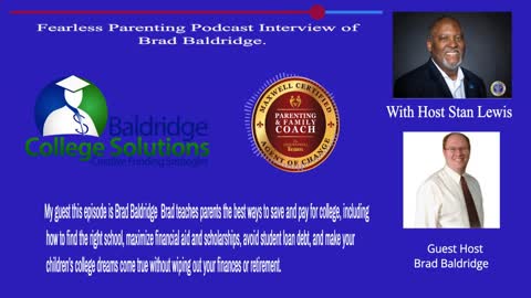 FearLESS Parenting Interview of Bradley Baldridge