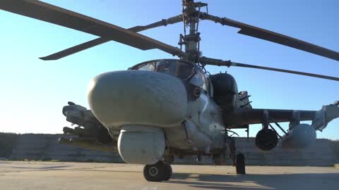 KA-52 DENAZIFICATION AIR POWER - eliminating AFU marines near Zaporozhye nuclear power plant