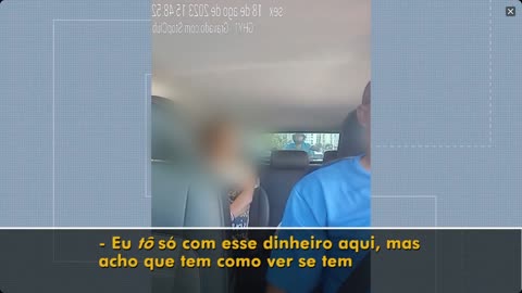 Passageira cospe em motorista por aplicativo