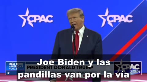 Presidente Trump: Un voto por Trump es el billete de regreso a la libertad