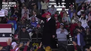 Crowd turnout at Trump's Georgia rally