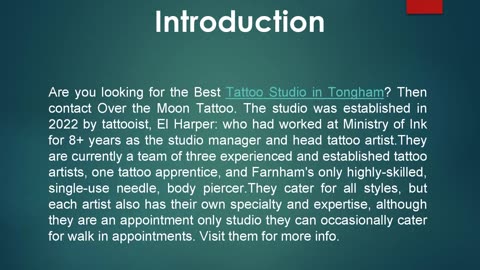 Best Tattoo Studio in Tongham