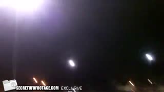 Silent UFO Locked In Sky Over Store Parking Lot - MAJOR Alien Sighting - Coverup