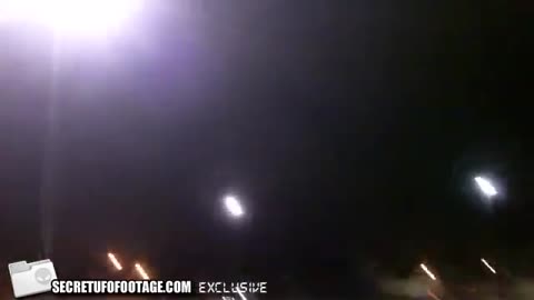 Silent UFO Locked In Sky Over Store Parking Lot - MAJOR Alien Sighting - Coverup