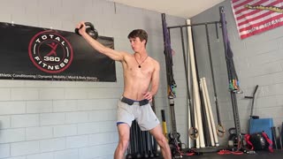 Exercise Technique #12 Kettlebell: Snatch Variations 1) Lateral 2) Front 3) 45 Deg. 4) Overhead