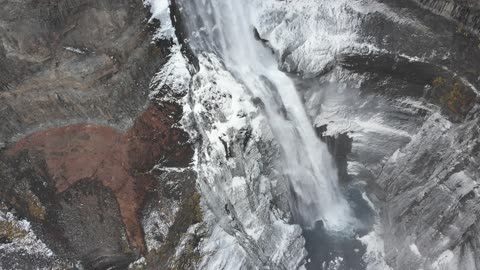 Haifoss Falls Iceland