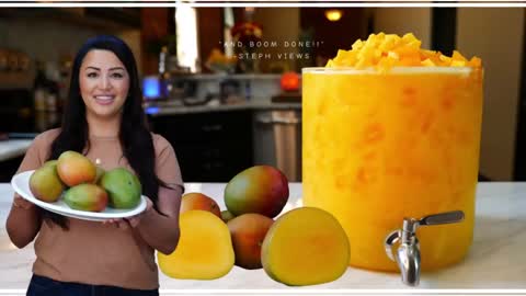 Refreshing MANGO Drink For the HOT Season | Summer Drink Mango Juice Recipe