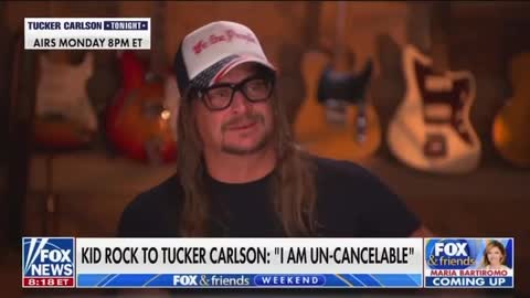 Kid Rock says he is “Un-Cancelable”.