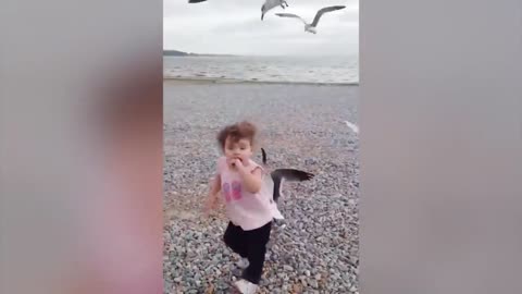 Top Funny Babies On The Beach - Baby Outdoor Moments - Cool Peachy