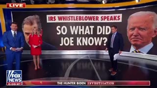 Fox News reveals IRS whistleblowers confirmed FBI knew Hunter Biden's laptop was authentic in 2019.