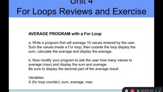 For Loops in Java