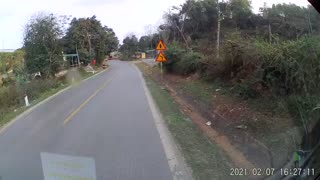 Bus Stops to Pick up Wandering Baby