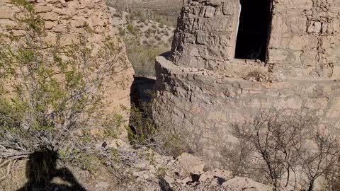 Historic Coke ovens near Gila river, east of Florence AZ