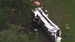 Multiple deaths reported in crash involving migrant bus in Marion County, Florida
