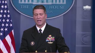 Dr. Ronny Jackson Explains Trump 'Did Very Well' On Cognitive Test 01-16-2018