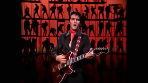 A Ronin Mode Tribute Elvis Presley 1968 Comeback Christmas Special Guitar man AI Digital Remastered