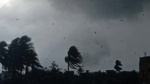 Super cyclone "Yaas" in India