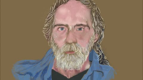 Time-lapse Process of this Digital Painting I did of my Late Husband