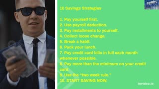 10 Savings Strategies