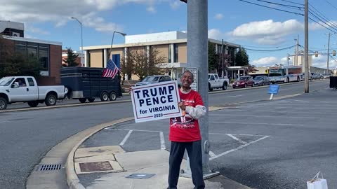 Donald Trump supporter claims Trump will have a landslide victory