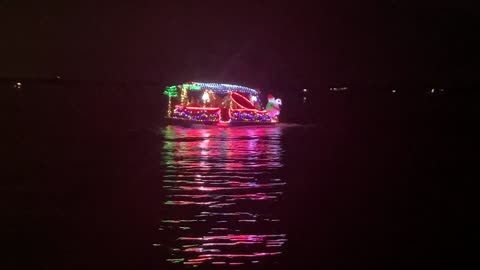The 2023 Lake Weir Christmas Boat Parade on Beautiful Lake Weir in Ocklawaha, Florida