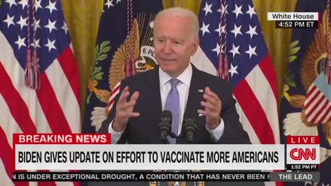 Watch: Biden Struggles When a Reporter Confronts Him About Not Wearing Mask on Recent Trip