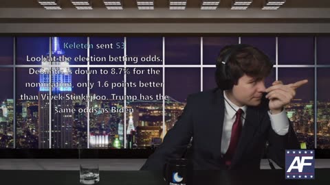 Nick Fuentes on election betting odds