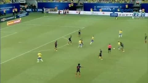 VIDEO: Neymar scores the winning gola vs Colombia