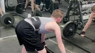 130 pound 12 year old dead lifting 250 pounds