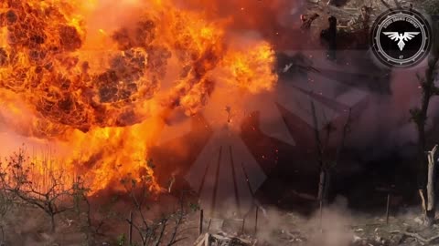 HD footage of 47th Brigade FPV drone destroying russian tank
