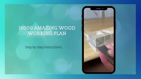 Amazing wood Working plan