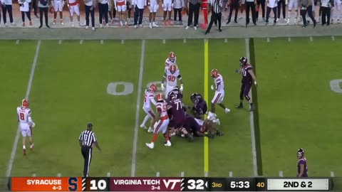 Syracuse vs Virginia Tech Highlights | College Football Week 9 | 2023 College Football