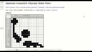 Nonograms - Olympic Water Polo