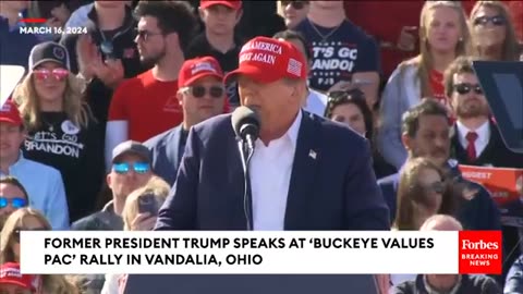 Trump Attacks Sherrod Brown At Ohio Rally- 'Horrendous, Radical Left Democrat Senator'