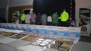 Golpe al microtráfico en Santander: incautan una tonelada de marihuana