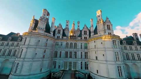 Chateau Chambord is, uh, the grandest and largest of all the castles in the Loire Valley