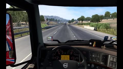 Kirim Muatan Jus Buah (21 Ton) ke Eureka California Truk Volvo Part #1/3 | American Truck Simulator