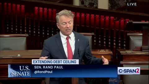 Rand Paul: We’re Accumulating Debt at Rate of Over $2 Million per Minute
