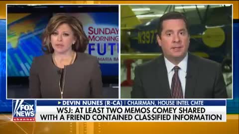 Nunes: No OFFICIAL Intelligence used to launch investigation into alleged Trump/Russia collusion