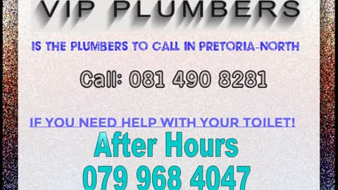 Plumbers In Pretoria