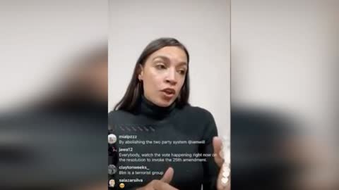 AOC Says She Didn't Feel Safe With White Supremacists Congress Members During Capitol Hill Breach