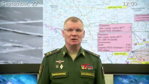 22.09.22⚡️ Russian Defence Ministry report on the progress of the DENAZIFICATION special military operation