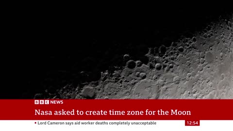 White House wants Moon to have its own time zone | BBC News