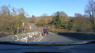 Driving out of Dartmoor Speedlapse. GoPro.